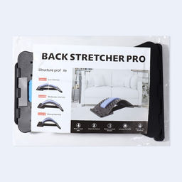 Массажёр для спины, трёхуровневый, с магнитом, 36×23 см, МИКС