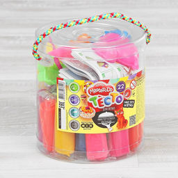 Набор для творчества «Тесто для лепки» MASTER DO, ведро большое 22 цвета