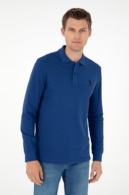 Мужской базовый свитшот цвета индиго Неожиданная скидка в корзине - U.s. polo assn фото 3