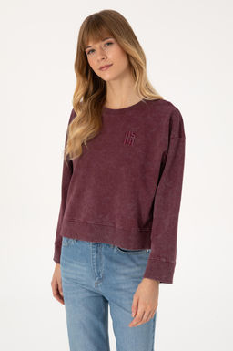 Kad_n Bordo Sweatshirt - U.s. polo assn фото 3