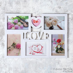 Фоторамка коллаж Любовь / А0649 /уп 36/ 5 фото - Галеонтрейд фото 5