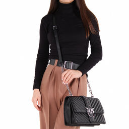 Сумка 1000Y black Polina&Eiterou