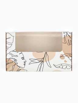 Цена за 5 шт. Коробка для эклеров, кондитерская упаковка, 5 вкладышей, «Для вдохновения», 25.2×15×7 см