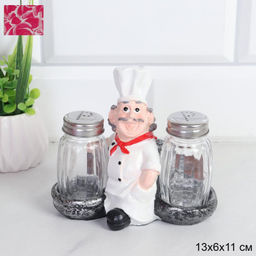 Набор для специй Повар 13х11,5 см / LY1050 /уп 48/ - Галеонтрейд фото 8