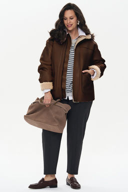 Куртка Дубль коричневый