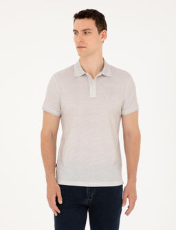 Bej Slim Fit Ti__rt - Pierre cardin фото 8