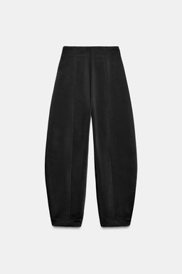 SATIN BALLOON TROUSERS - Zara фото 6