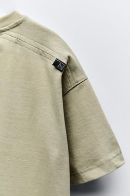 PLAIN HEAVY WEIGHT T-SHIRT - Zara фото 14