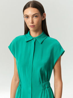 Платье макси из вискозы, PL1529/alsace - Emka фото 3