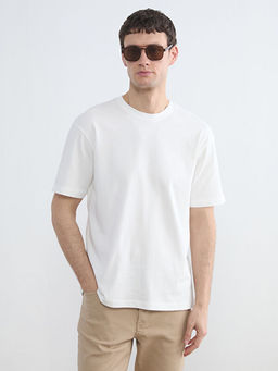 Bisiklet Yaka Penye Erkek Ti??rt