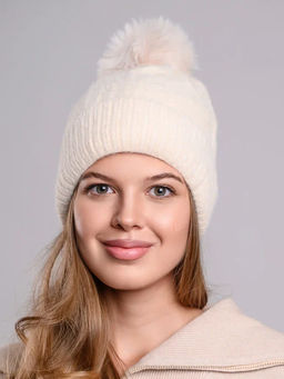 Теплая шапка из мягкой - Pretty mania фото 7