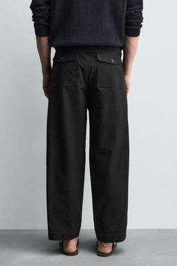 PANTAL?N BALLOON FIT / Negro - Zara фото 3