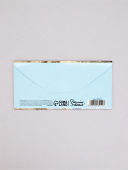 Цена за 10 шт. Конверт для денег «Что-то на богатом»,16,5 х 8 см