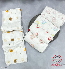 Одеяло из муслина с рисунком