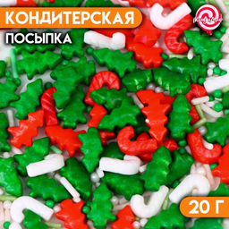Кондитерская посыпка «Новогоднее утро», 20 г