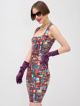 Платье с вырезом каре OD-634-1 - Tantino фото 3