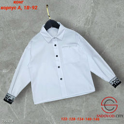 Детская Рубашки Повседневная