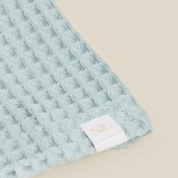 Халат вафельный мужской SL HOME: Boho «Аззура», размер L, хлопок 100%, бирюзовый