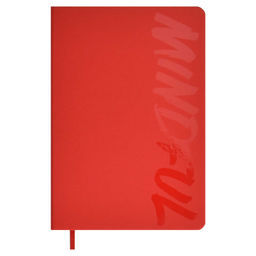 Ежедневник недатированный ESCALADA, А5, 160 л., арт. 67233/ 15 СОФТ-ТАЧ КРАСНЫЙ