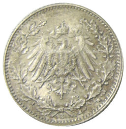 1/2 марки 1917 года E Германия