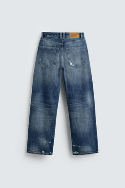 MID-WAIST BAGGY FIT JEANS HARRY LAMBERT FOR ZARA X DISNEY  фото 3