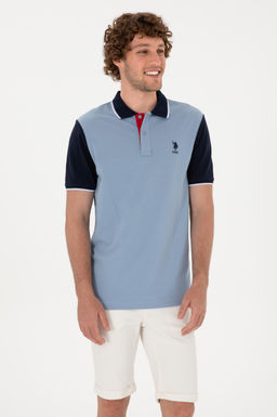 Erkek Regular Fit Polo Yaka Mavi Ti__rt Sepette S_rpriz _ndirim - U.s. polo assn фото 3