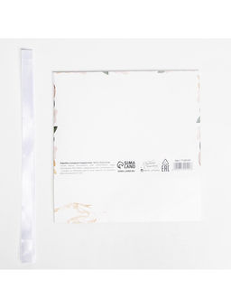 Цена за 3 шт. Коробка подарочная складная, упаковка, 8 марта, золото, 16.5?12?5 см