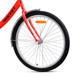 Велосипед 24" Rocket City Fold 24, цвет красный, размер 16"