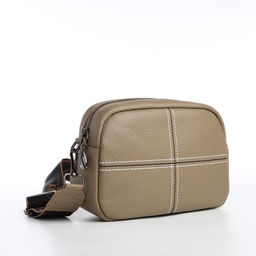 Сумка женская, кросс-боди, на молнии, цвет хаки - Simaland фото 3