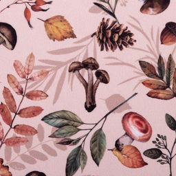 Шторы для кухни с подхватами Этель Nature forest, 145×180 см, комплект - 2 шт.