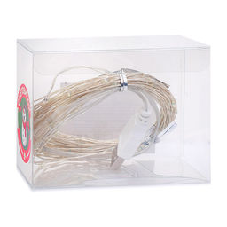 Электрогирлянда Роса 10 м, 100 ламп, USB, синий