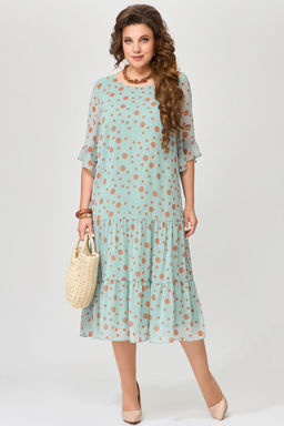 Платье FITA 1193 кофейный  фото 75