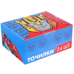 Цена за 24 шт. Точилка с ластиком, пластиковая, Трансформеры - Hasbro фото 8