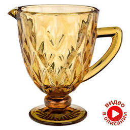 КУВШИН РОМБО 1300 МЛ. / ВЫСОТА=20 СМ. СЕРИЯ MUZA COLOR (КОР=12ШТ.) - Lefard фото 3