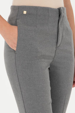 Женские серые брюки из плотной ткани Неожиданная скидка в корзине - U.s. polo assn фото 5