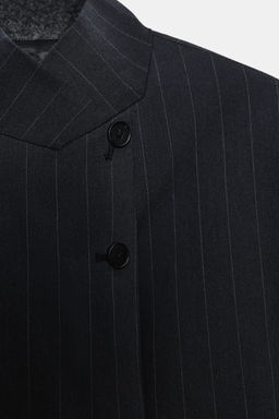 HIGH NECK PINSTRIPE BLAZER ZW COLLECTION - Zara фото 14