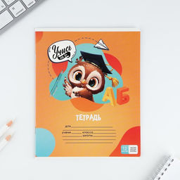 Тетрадь 12 листов в частую косую линейку Учись на 5+, обложка мелованный картон, блок №1, 5 видов МИКС - Artfox study фото 17