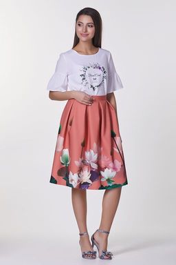 VALENTINA Юбка Ника №12 (цветы)  фото 5