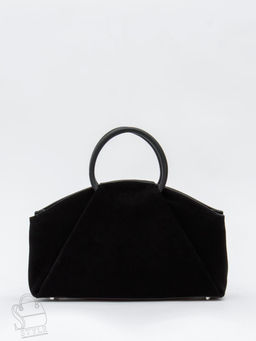 Сумка женская кожаная 1126MF black Polina&Eiterou