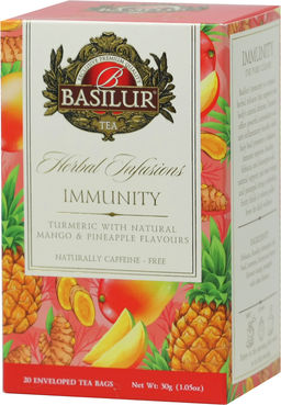 BASILUR. Herbal Infusions. Immunity карт.упаковка, 20 пак.
