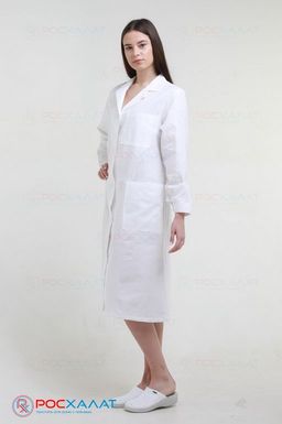 Женский медицинский халат бязь ГОСТ ХМ-01