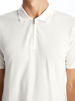 Polo Yaka K?sa Kollu Erkek Dokulu Ti??rt