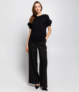 Футболка #КТ4419, чёрный