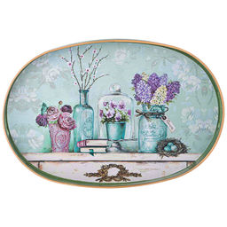 ПОДНОС КОЛЛЕКЦИЯ СТАРИННЫЙ ПРОВАНС 39,5*27 СМ