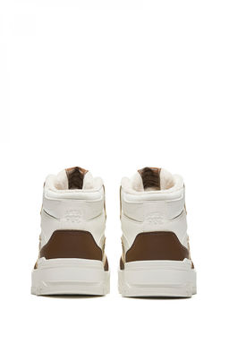 Кеды повседневные утепленные Бежевый/Коричневый