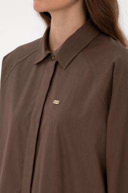 Kad_n Kahverengi Uzun Kollu G_mlek - U.s. polo assn фото 7