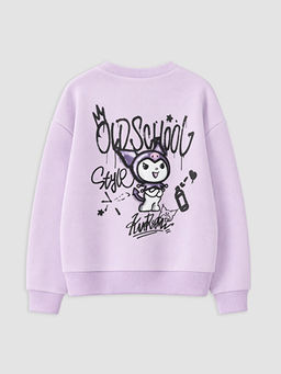 Kuromi Bask?l? K?z ?ocuk Sweatshirt - Waikiki фото 2