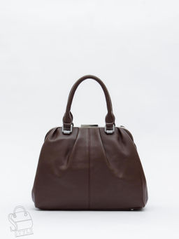 Сумка женская кожаная 9687Y coffee Polina&Eiterou