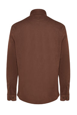 TRENDYOL MAN Kahverengi Regular Fit Cift Cepli Suet K?sl?k Ceket Gomlek TMNAW24GO00033 - Trendyolmilla фото 7