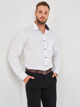 Сорочка мужская длинный рукав CASINO c100/157/ice/15p  фото 9